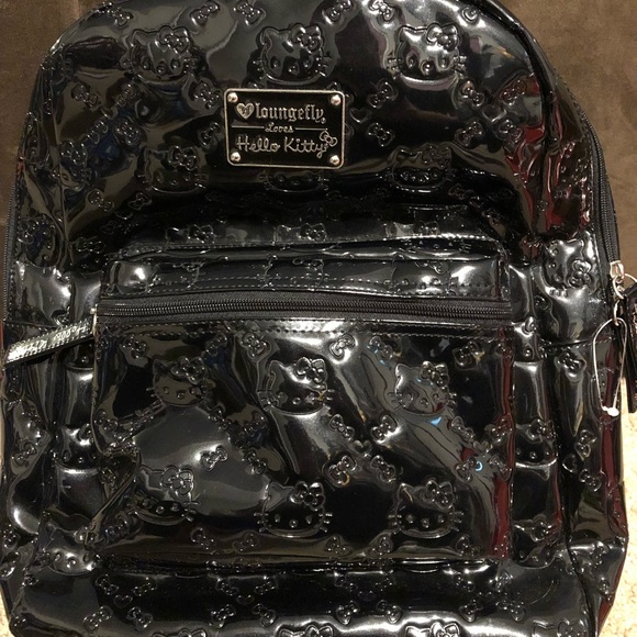 hello kitty black backpack